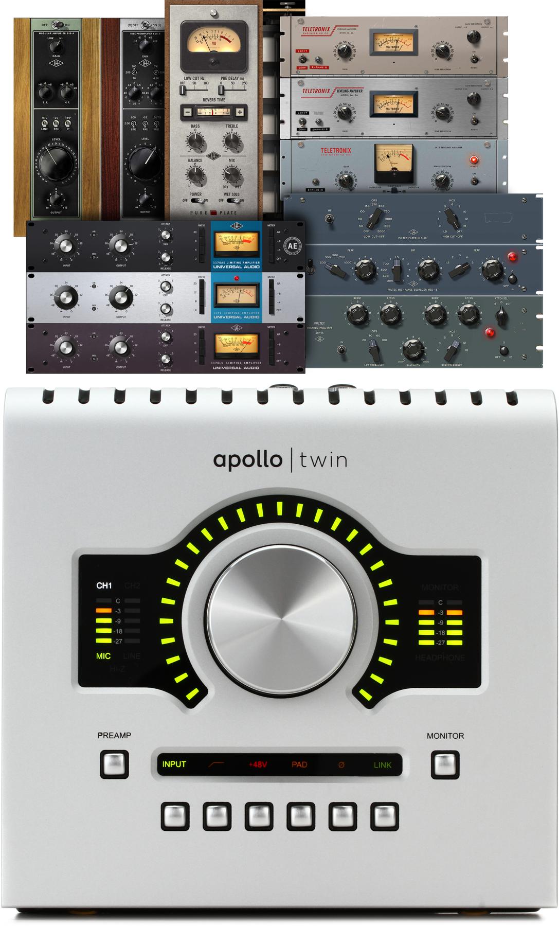 Universal Audio Apollo Twin USB DUO Heritage Edition 10x6 USB Audio Interface with UAD DSP-image