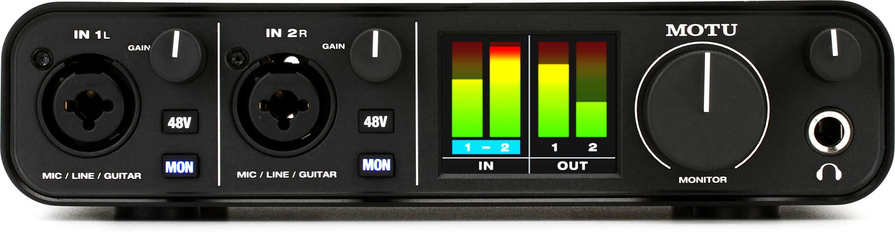 MOTU M2 2x2 USB-C Audio Interface-image