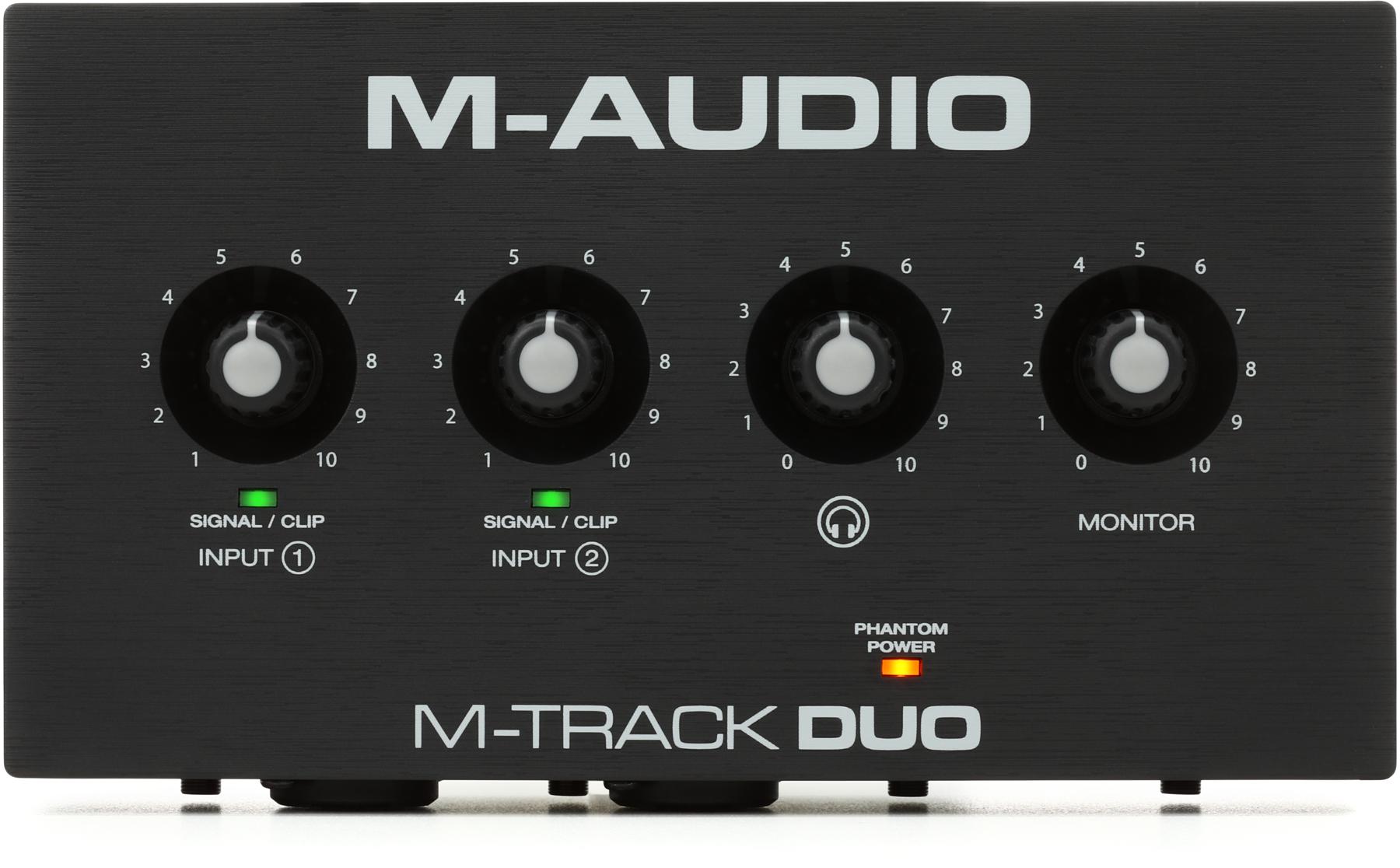 M-Audio M-Track Duo USB Audio Interface-image