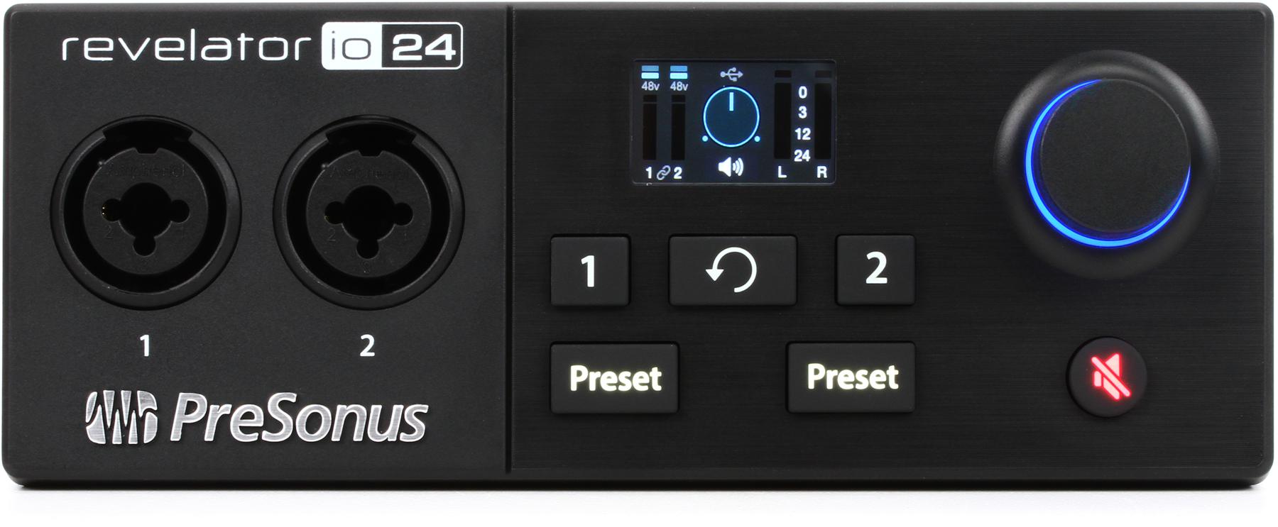 PreSonus Revelator io24 USB-C Audio Interface main image