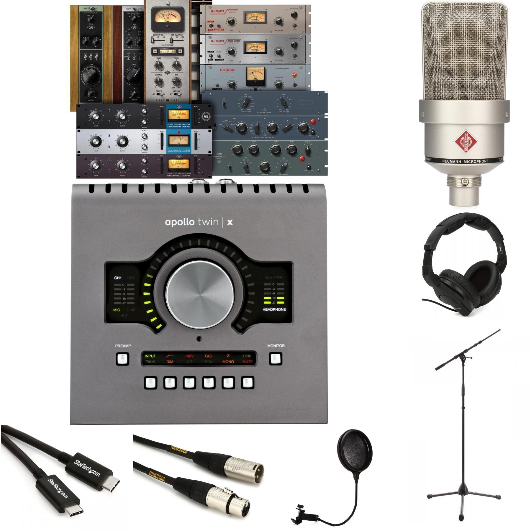 Universal Audio Apollo Twin X DUO Heritage Edition and Neumann TLM 103 Recording Bundle-image