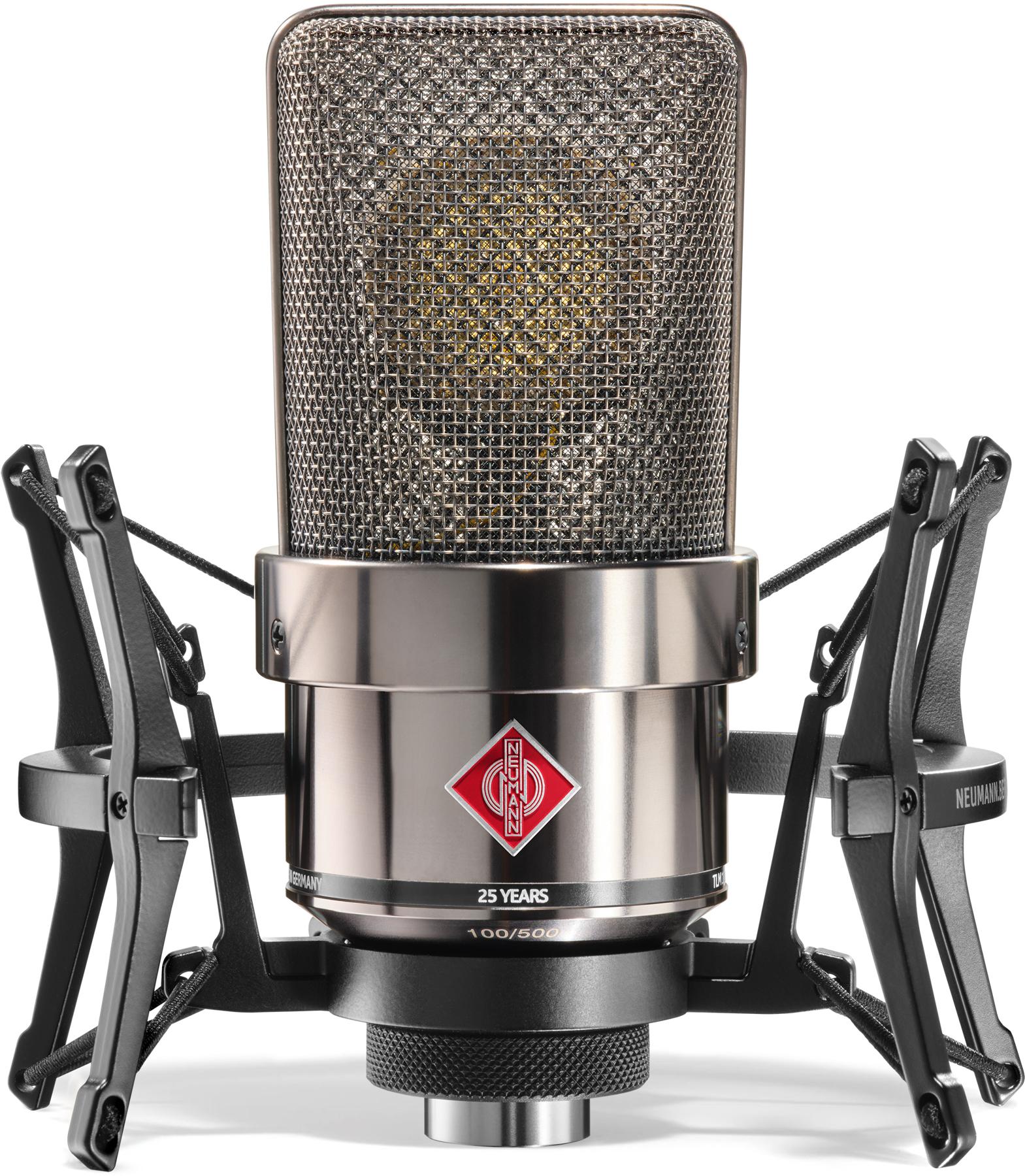 Neumann TLM 103 25th Anniversary Limited Edition Microphone - High-gloss Nickel-image