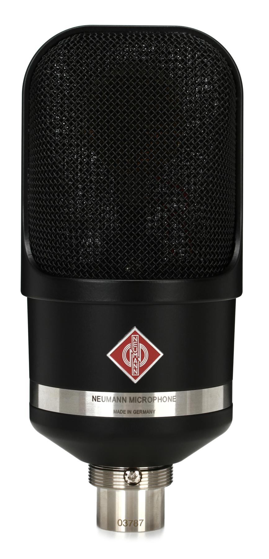 Neumann TLM 107 Large-diaphragm Condenser Microphone - Matte Black-image