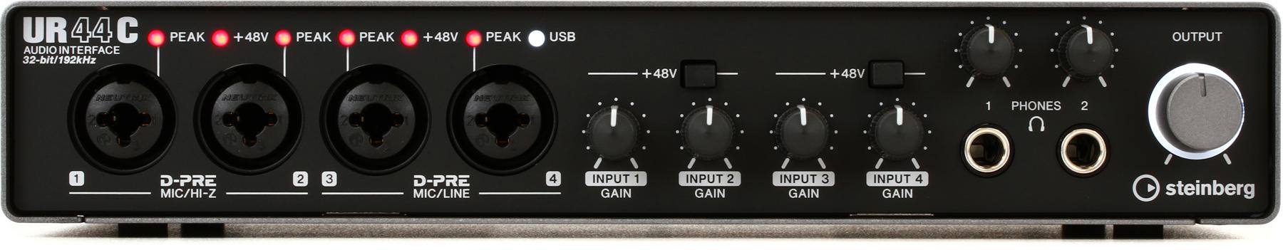 Steinberg UR44C USB Audio Interface-image