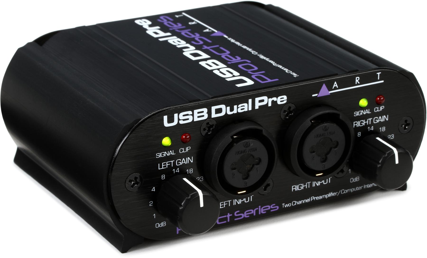 ART USB Dual Pre 2-channel Audio Interface / Preamplifier-image
