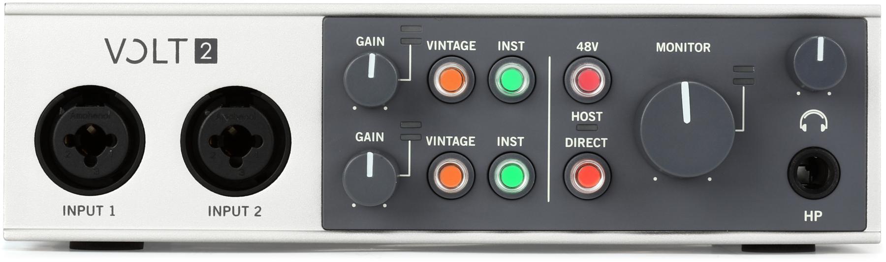 Universal Audio Volt 2 USB-C Audio Interface-image