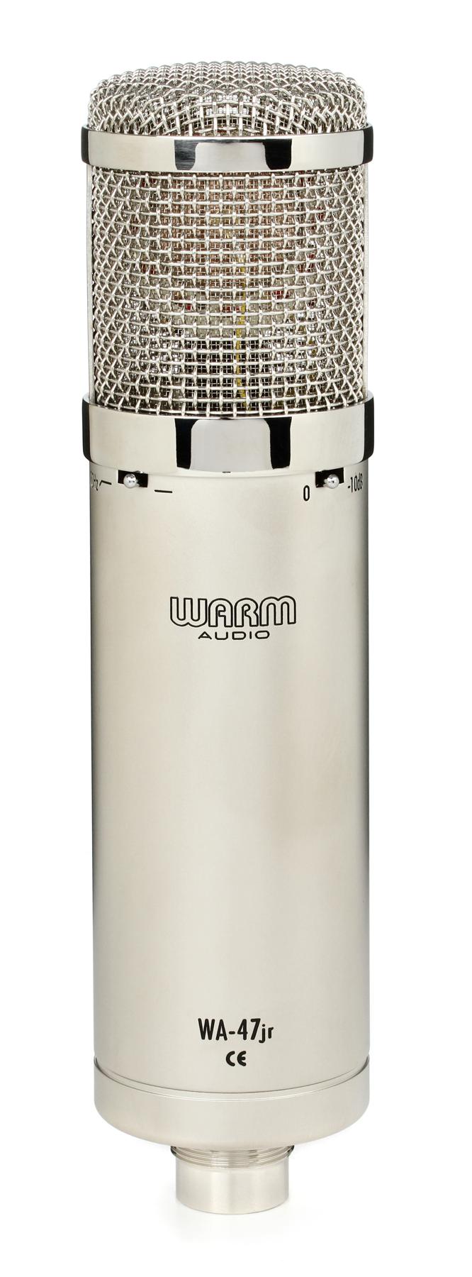 Warm Audio WA-47Jr Large-Diaphragm Condenser Microphone - Nickel-image