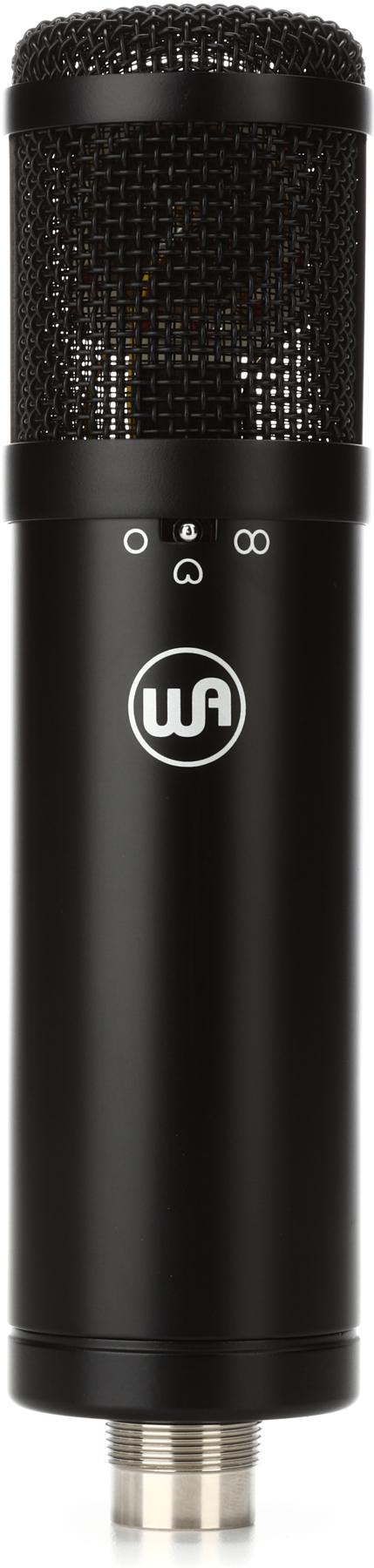 Warm Audio WA-47Jr Large-Diaphragm Condenser Microphone - Black-image