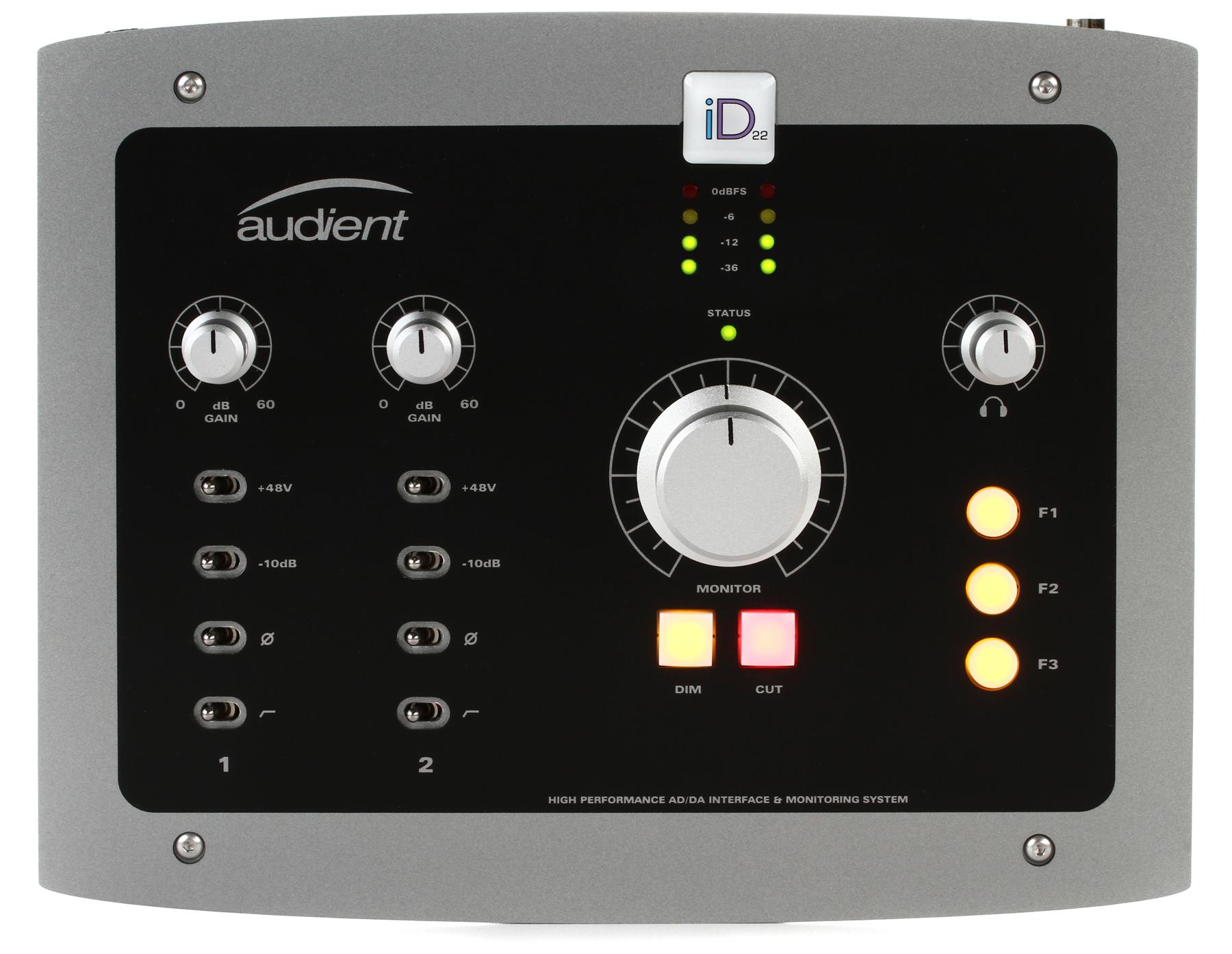Audient iD22 USB Audio Interface-image