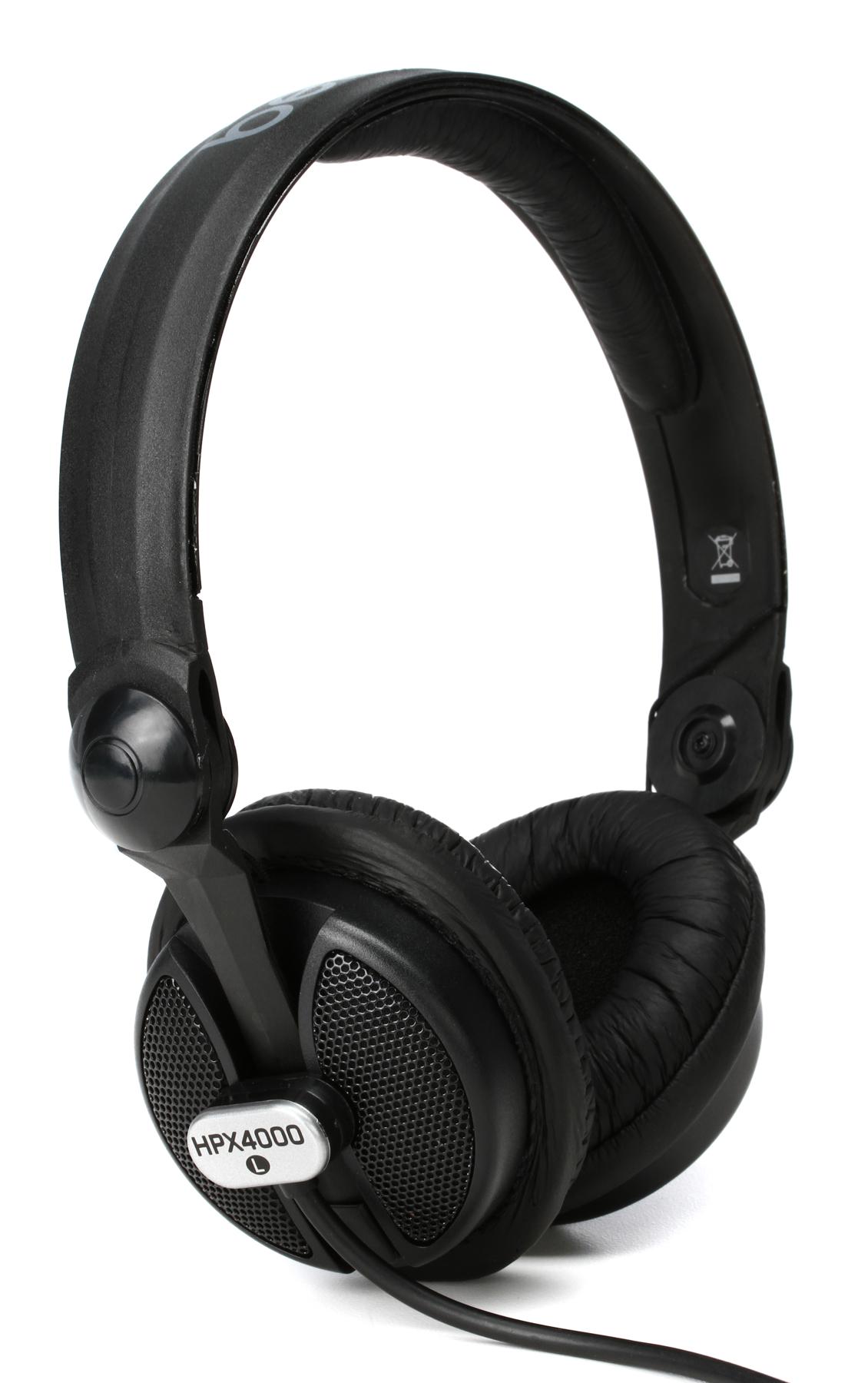 Behringer HPX4000 Closed-back High-Definition DJ Headphones-image