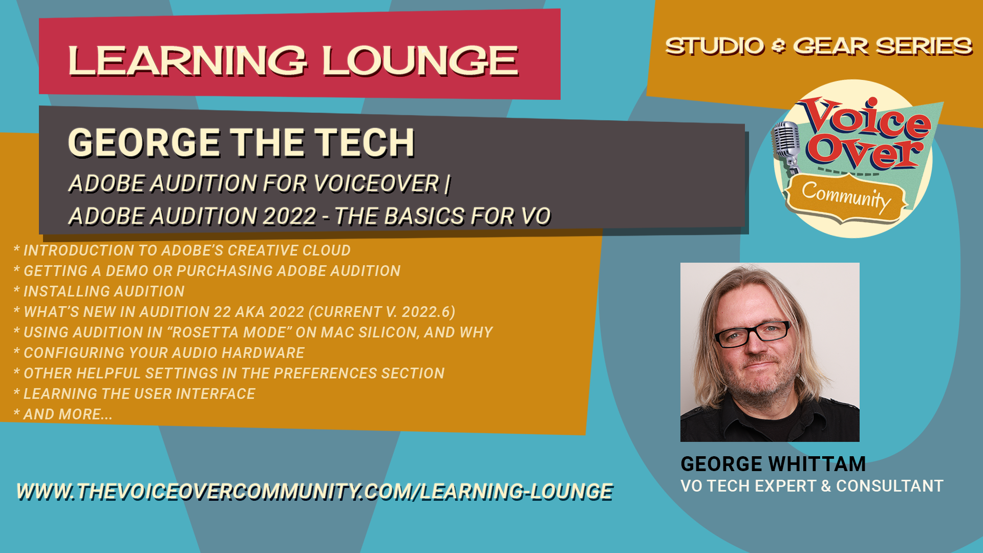 Adobe Audition for Voiceover | Adobe Audition 2022 – The Basics for VO