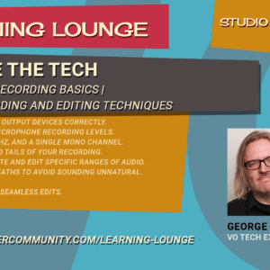 Voiceover Recording Basics | Basic Recording and Editing Techniques