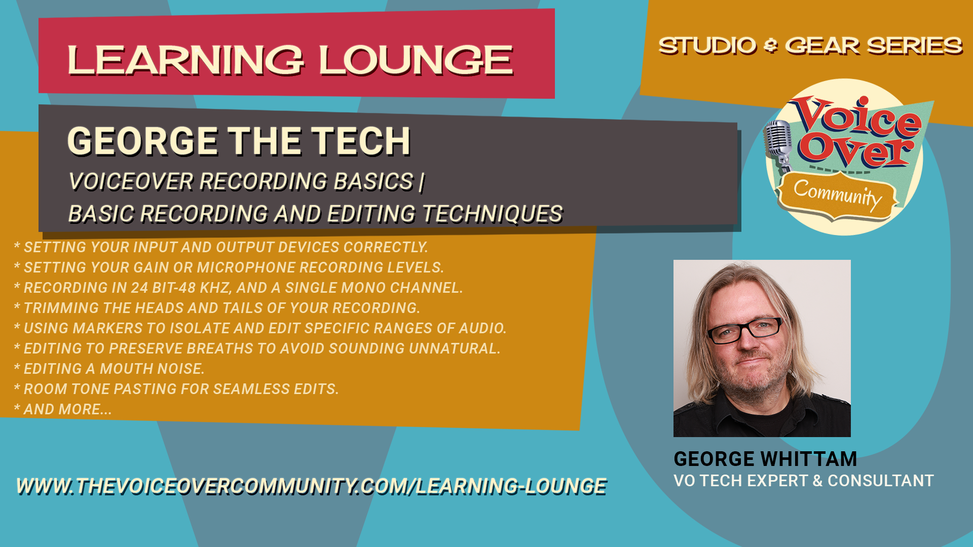 Voiceover Recording Basics | Basic Recording and Editing Techniques
