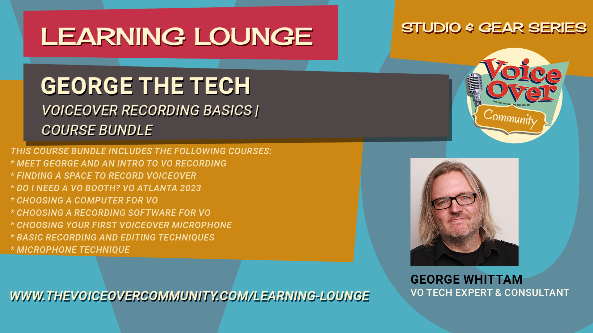 Voiceover Recording Basics | Course Bundle